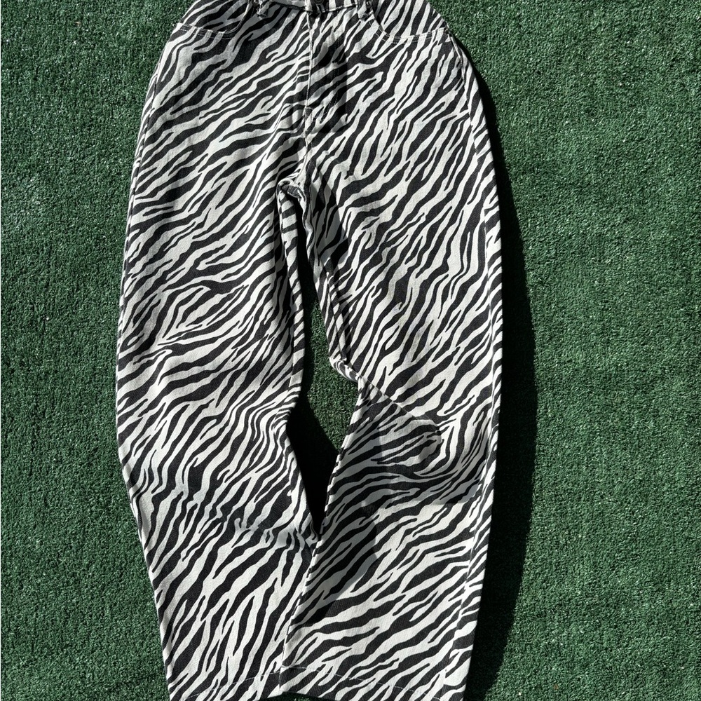 Zebra Print Pants